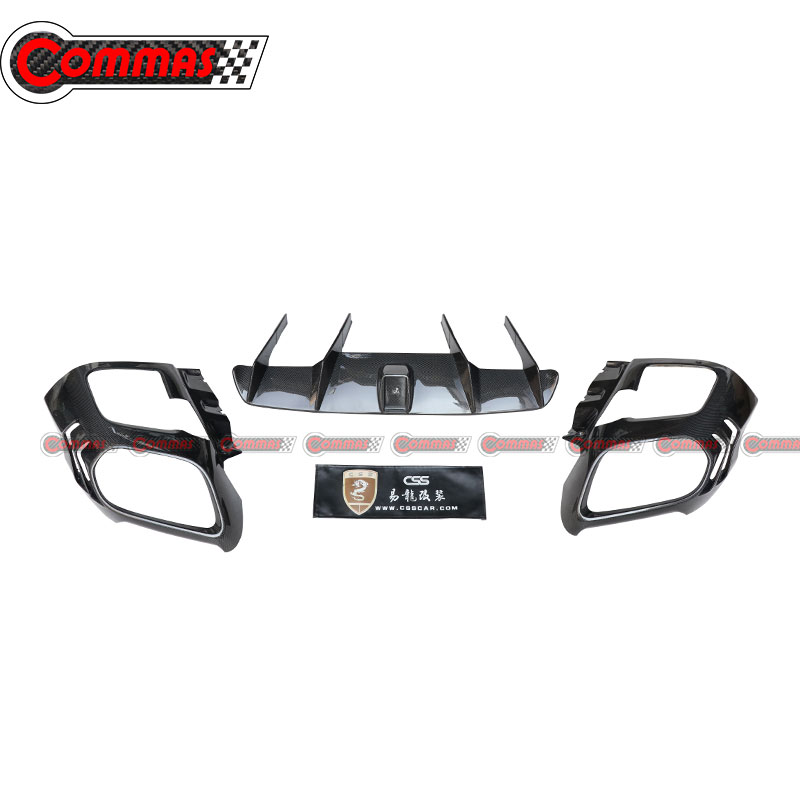 Dry Carbon Fiber Mansory Style Rear Lip For Ferrari 812