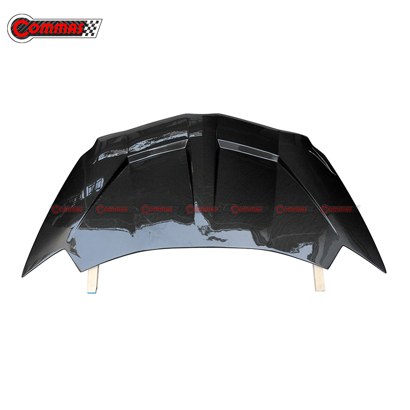1016 Style Carbon Fiber Engine Hood Cover for Lamborghini Aventador Lp700