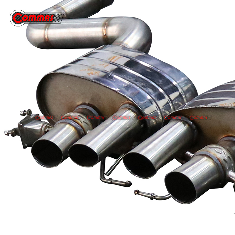 Quicksilver Style Stainless Steel Muffler Pipe Car Exhaust for Bentley Continental GT