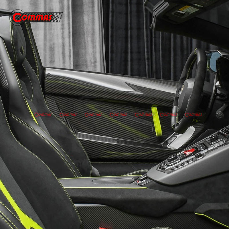 Svj Style Dry Carbon Fiber Auto Door Penal for Lamborghini Aventador Lp700 