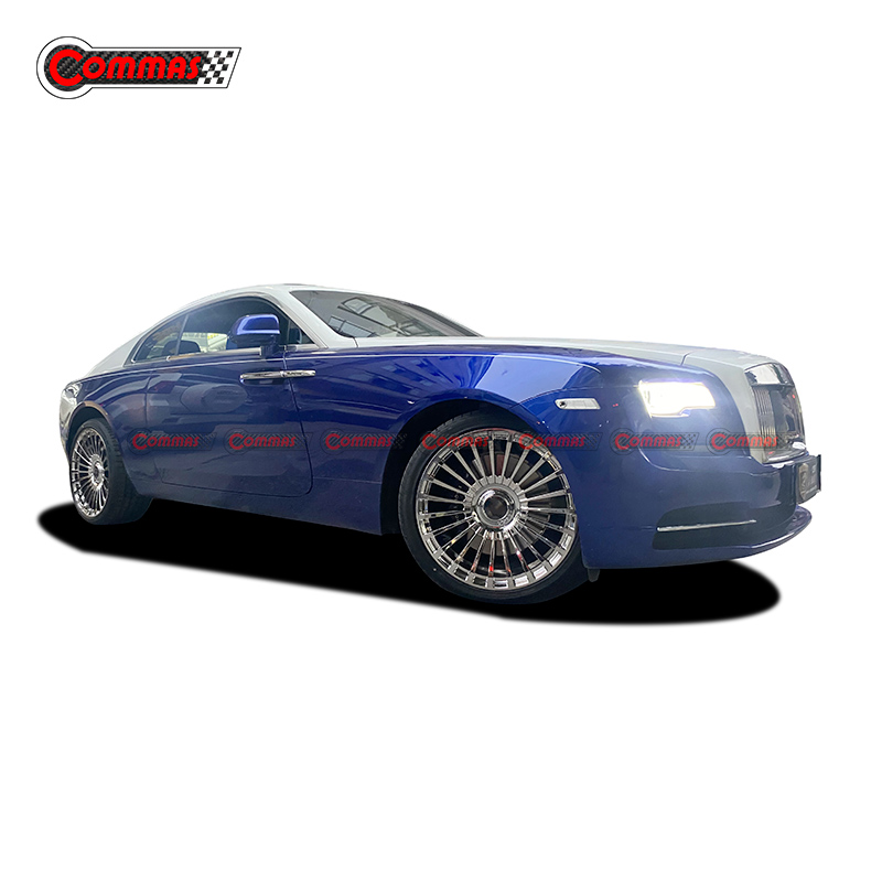 Restyling LED Headlights Front Bumper Assembly Bodykit For Rolls Royce Wraith Gen1-3