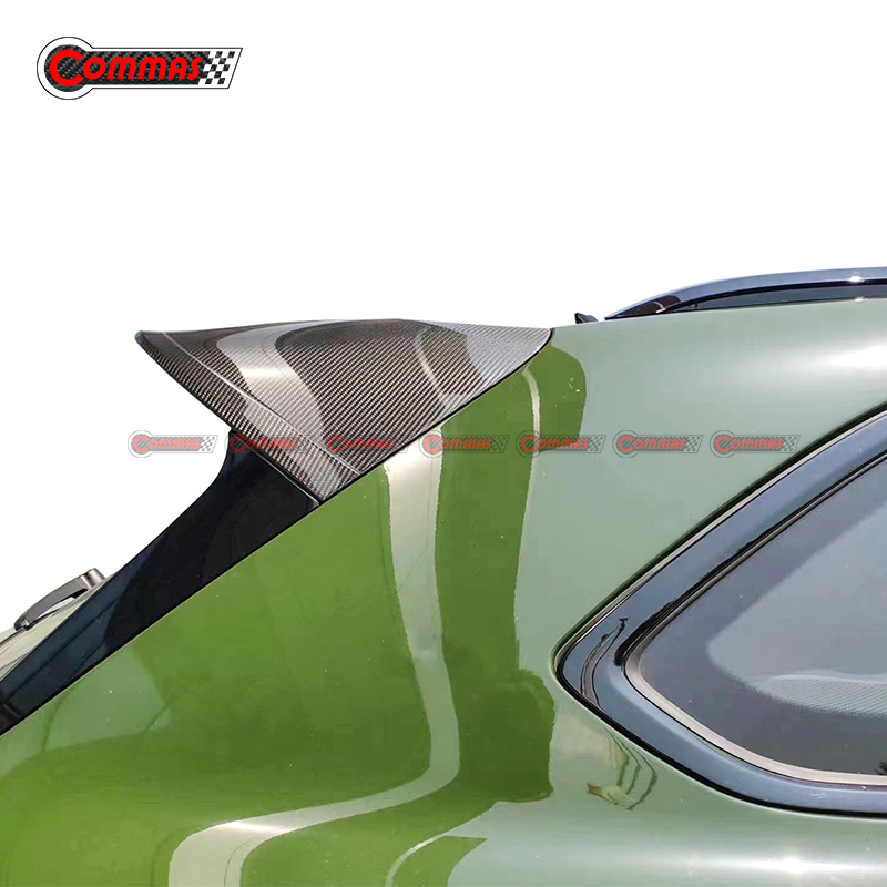 Dry Carbon Fiber Rear Boot Window Spoiler Wing For Bentley Bentayga 2020-2022