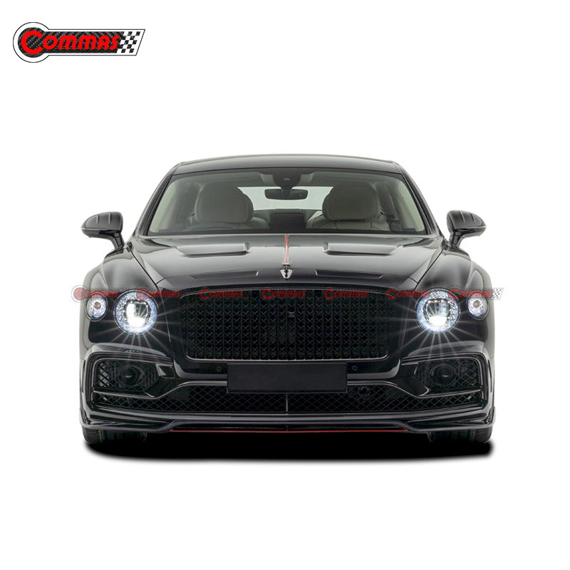 Carbon Fiber Mansory Engine Cover Hood For Bentley Flying Spur