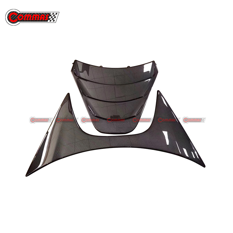 OEM Style Carbon Fiber Rear Trunk Engine Cover For Mclaren 720S