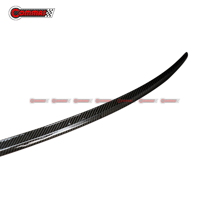 3K Carbon Glossy Rear Ducktail Spoiler For Bentley Continental GT 2020 Limited Edition 