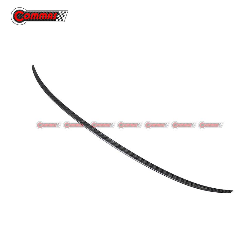 3K Carbon Glossy Rear Ducktail Spoiler For Bentley Continental GT 2020 Limited Edition 