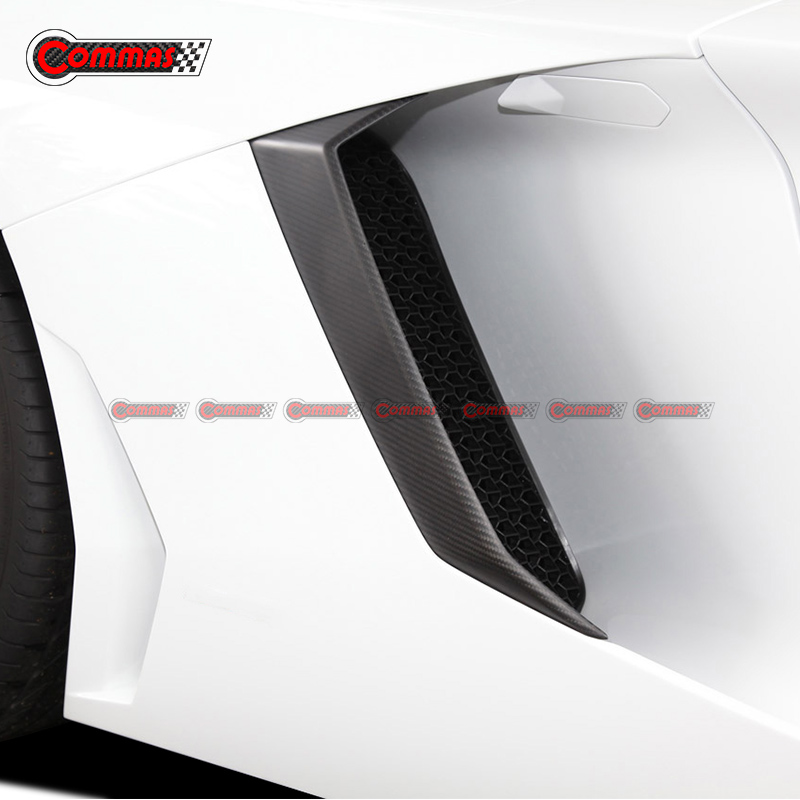 Oem Style Carbon Fiber Car Rear Side Fender Vents for Lamborghini Aventador Lp700 