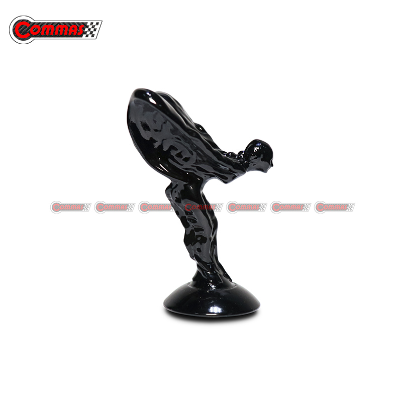 Universal K9 Obsidian Black Spirit of Ecstasy For Rolls Royce Ghost Phantom Wraith Cullinan