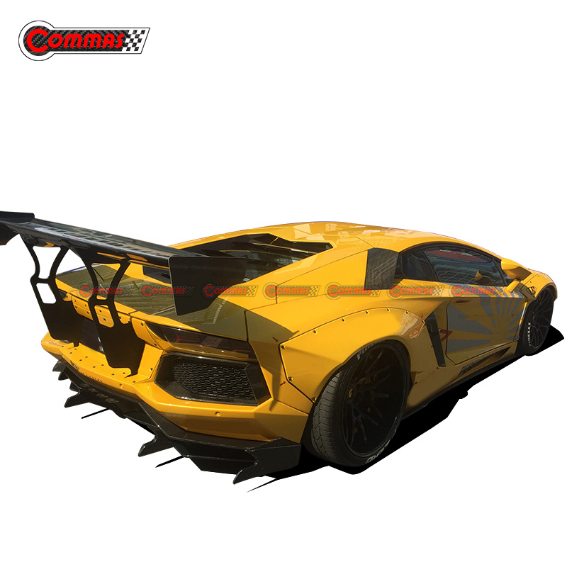 LB Style Carbon Fiber Body Kit for Lamborghini Aventador Lp700 